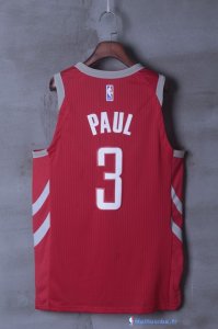 Maillot NBA Pas Cher Houston Rockets Chris Paul 3 Rouge Icon 2017/18