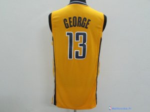 Maillot NBA Pas Cher Indiana Pacers Paul George 13 Jaune