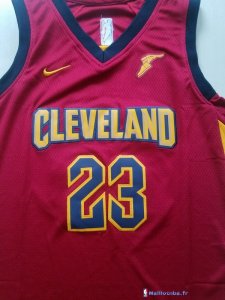 Maillot NBA Pas Cher Cleveland Cavaliers Junior LeBron James 23 Ensemble Complet Rouge 2017/18