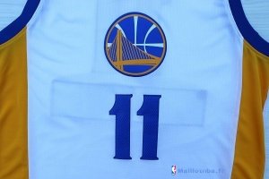 Maillot NBA Pas Cher Noël Golden State Klay 11 Blanc