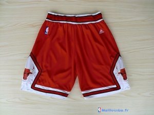 Pantalon NBA Pas Cher Chicago Bulls Adidas Rouge