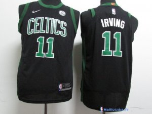 Maillot NBA Pas Cher Boston Celtics Junior Kyrie Irving 11 Noir 2017/18