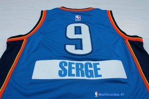 Maillot NBA Pas Cher Noël Oklahoma City Thunder Serge 9 Bleu