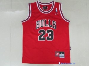 Maillot NBA Pas Cher Chicago Bulls Junior Michael Jordan 23 Rouge