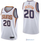 Maillot NBA Pas Cher Phoenix Suns Josh Jackson 20 Blanc Association 2017/18