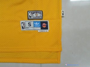 Maillot NBA Pas Cher Los Angeles Lakers Kareem Abdul Jabbar 33 Jaune