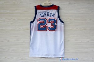 Maillot NBA Pas Cher Washington Wizards Michael Jordan 23 Retro Blanc