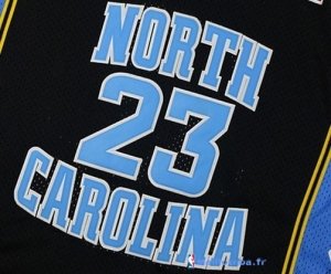 Maillot NCAA Pas Cher North Carolina Michael Jordan 23 Noir