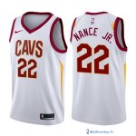 Maillot NBA Pas Cher Cleveland Cavaliers Larry Nance Jr 22 Blanc Association 2017/18