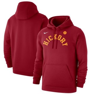 Indiana Pacers Nike Red Hardwood Classics Club Pullover Fleece Hoodie