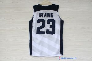 Maillot NBA Pas Cher USA 2012 Kyrie Irving 23 Blanc