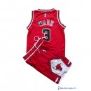 Maillot NBA Pas Cher Chicago Bulls Junior Dwyane Wade 3 Rouge