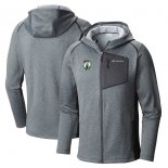 Boston Celtics Columbia Gray Jackson Creek Full-Zip Hoodie