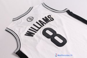 Maillot NBA Pas Cher Brooklyn Nets Deron Michael Williams 8 Blanc