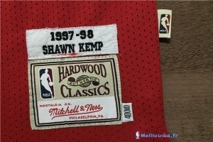 Maillot NBA Pas Cher Seattle Supersonics Shawn Kemp 40 Retro Rouge