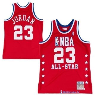 Maillot NBA Pas Cher All Star 1989 Michael Jordan 23 Rouge