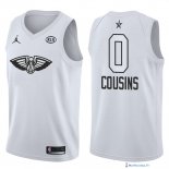 Maillot NBA Pas Cher NBA All Star 2018 DeMarcus Cousins 0 Blanc