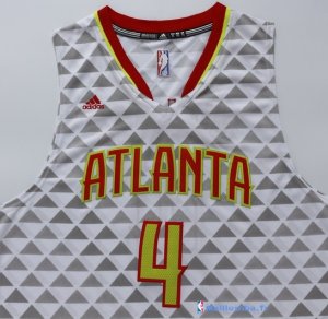 Maillot NBA Pas Cher Atlanta Hawks Paul Millsap 4 Blanc