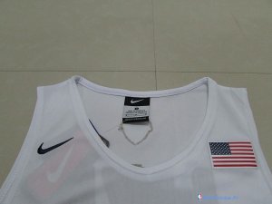 Maillot NBA Pas Cher USA 2016 Demar DeRozan 9 Blanc