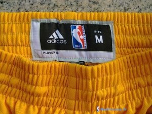 Pantalon NBA Pas Cher Los Angeles Lakers Jaune 01