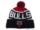 Tricoter un Bonnet NBA Chicago Bulls 2017 Noir 1