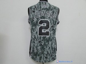 Maillot NBA Pas Cher San Antonio Spurs Kawhi Leonard 2 Vert