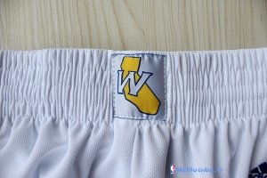 Pantalon NBA Pas Cher Golden State Warriors Blanc