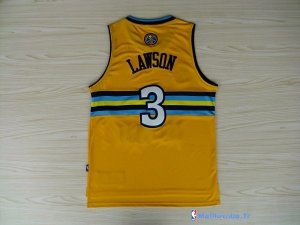 Maillot NBA Pas Cher Denver Nuggets Allen Iverson 3 Jaune
