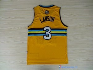 Maillot NBA Pas Cher Denver Nuggets Allen Iverson 3 Jaune