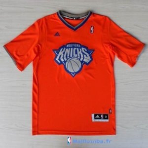 Maillot NBA Pas Cher Noël New York Knicks Smith 8 Orange