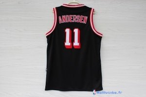 Maillot NBA Pas Cher Miami Heat Chris Andersen 11 Retro Noir