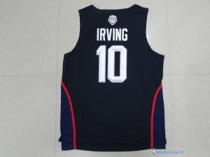 Maillot NBA Pas Cher USA 2016 Kyrie Irving 10 Bleu