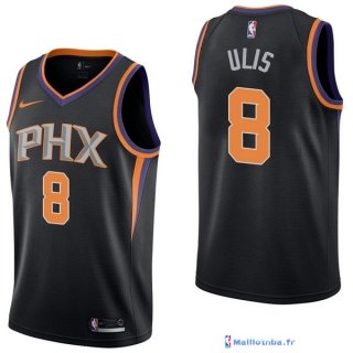 Maillot NBA Pas Cher Phoenix Suns Tyler Ulis 8 Noir Statement 2017/18