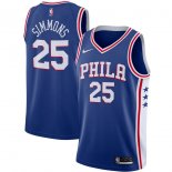 Philadelphia 76ers Ben Simmons Nike Royal 2019/2020 Swingman Jersey - Icon Edition