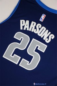 Maillot NBA Pas Cher Dallas Mavericks Chandler Parsons 25 Bleu Profond