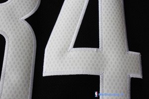 Maillot NBA Pas Cher Noël Brooklyn Nets Pierce 34 Noir