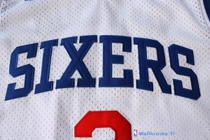 Maillot NBA Pas Cher Philadelphia Sixers Allen Iverson 3 Blanc