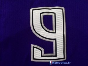 Maillot NBA Pas Cher Sacramento Kings Rajon Rondo 9 Pourpre