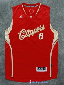 Maillot NBA Pas Cher Noël Los Angeles Clippers Jordan 6 Rouge