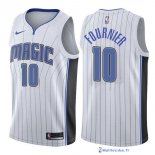 Maillot NBA Pas Cher Orlando Magic Evan Fournier 10 Blanc Association 2017/18