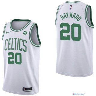 Maillot NBA Pas Cher Boston Celtics Gordon Hayward 20 Blanc 2017/18