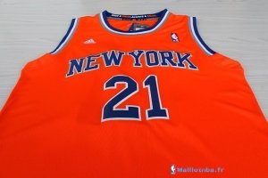 Maillot NBA Pas Cher New York Knicks Iman Shumpert 21 Orange