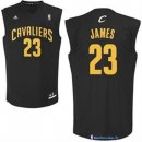 Maillot NBA Pas Cher Cleveland Cavaliers LeBron James 23 Noir