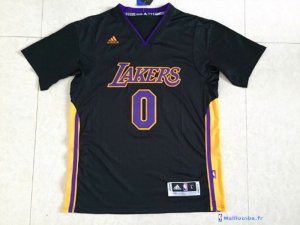 Maillot NBA Pas Cher Los Angeles Lakers Nick Young 0 Noir MC