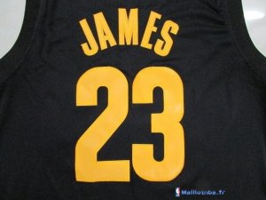 Maillot NBA Pas Cher Cleveland Cavaliers LeBron James 23 Noir