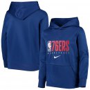 Philadelphia 76ers Nike Royal Spotlight Performance Pullover Hoodie