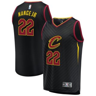 Cleveland Cavaliers Larry Nance Jr. Fanatics Branded Black Fast Break Player Jersey - Statement Edition