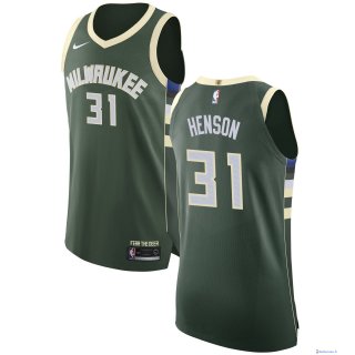 Maillot NBA Pas Cher Milwaukee Bucks John Henson 31 Vert Icon 2017/18