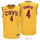 Maillot NBA Pas Cher Cleveland Cavaliers Iman Shumpert 4 Jaune