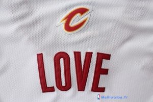 Maillot NBA Pas Cher Cleveland Cavaliers Kevin Love 0 Blanc